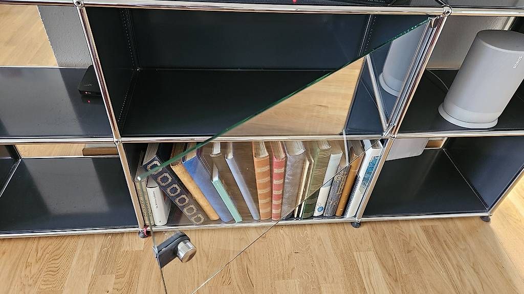 Cassettiere: USM anthrazitgrau, 177 x 80 x 37 cm – Usato da Schwerzenbach venduto da Sellstuff