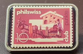 S170 - Pin philswiss 10 club punkte W. Hochuli Courvoisier