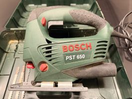 Bosch PST 650 Stichsäge 500 W, im Koffer, inkl. Sägeblätter