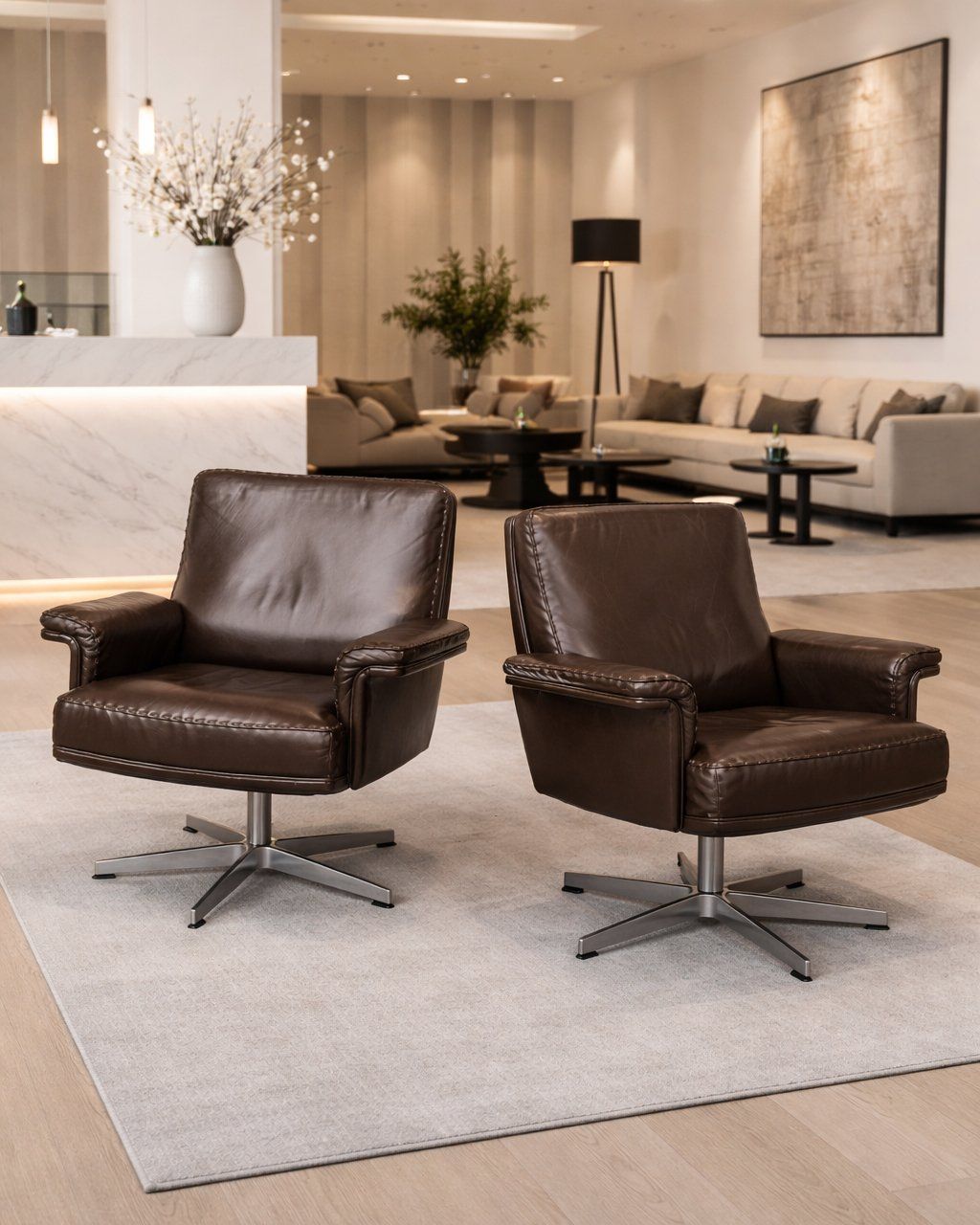 De Sede Poltrone: LOT DE 2 FAUTEUILS DS-35 – Usato da Moutier venduto da Vintage-signature 1