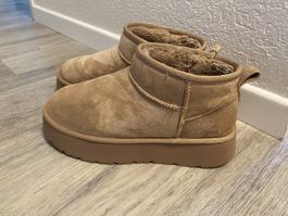 Stiefel Damen beige Grösse 38 guter Zustand