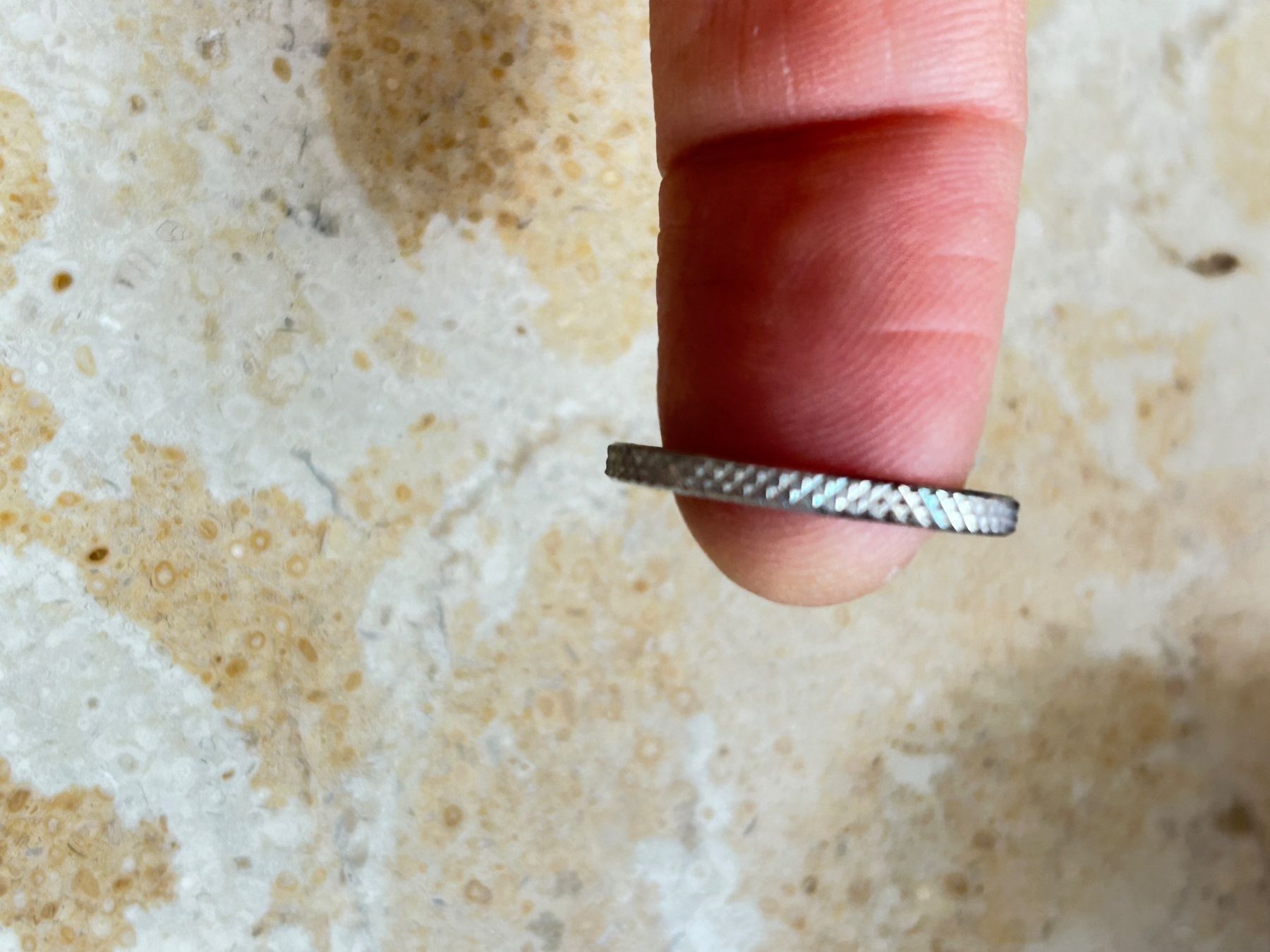 Ringe: Silberring "GEOMETRICO" (53/56/59.5) – Gebraucht aus Dittingen von Bellevista 7
