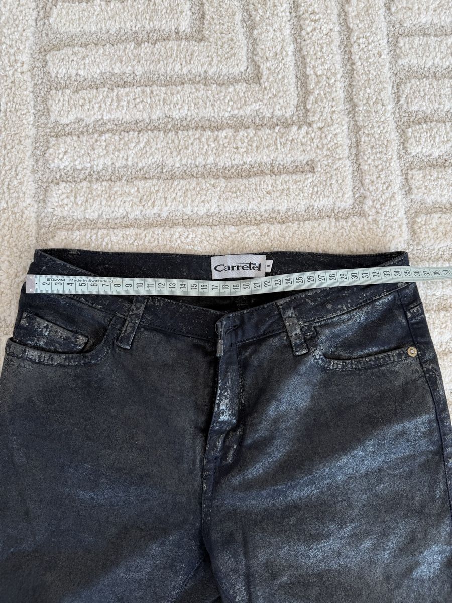 Jeans: Glossy Dark Wash Denim Jeans, Size 8 – Gebraucht aus Erlenbach ZH von Ma.Pi 2