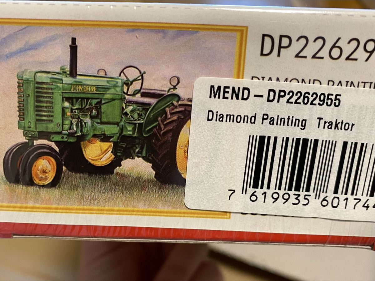 Kits de loisir créatif: Neues Diamond Painting Set Oldtimer Traktor  – Neuf avec emballage d'origine à Zizers par dalaub 4
