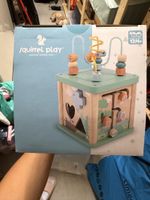 Wooden sort ‘n’ play activity cube 