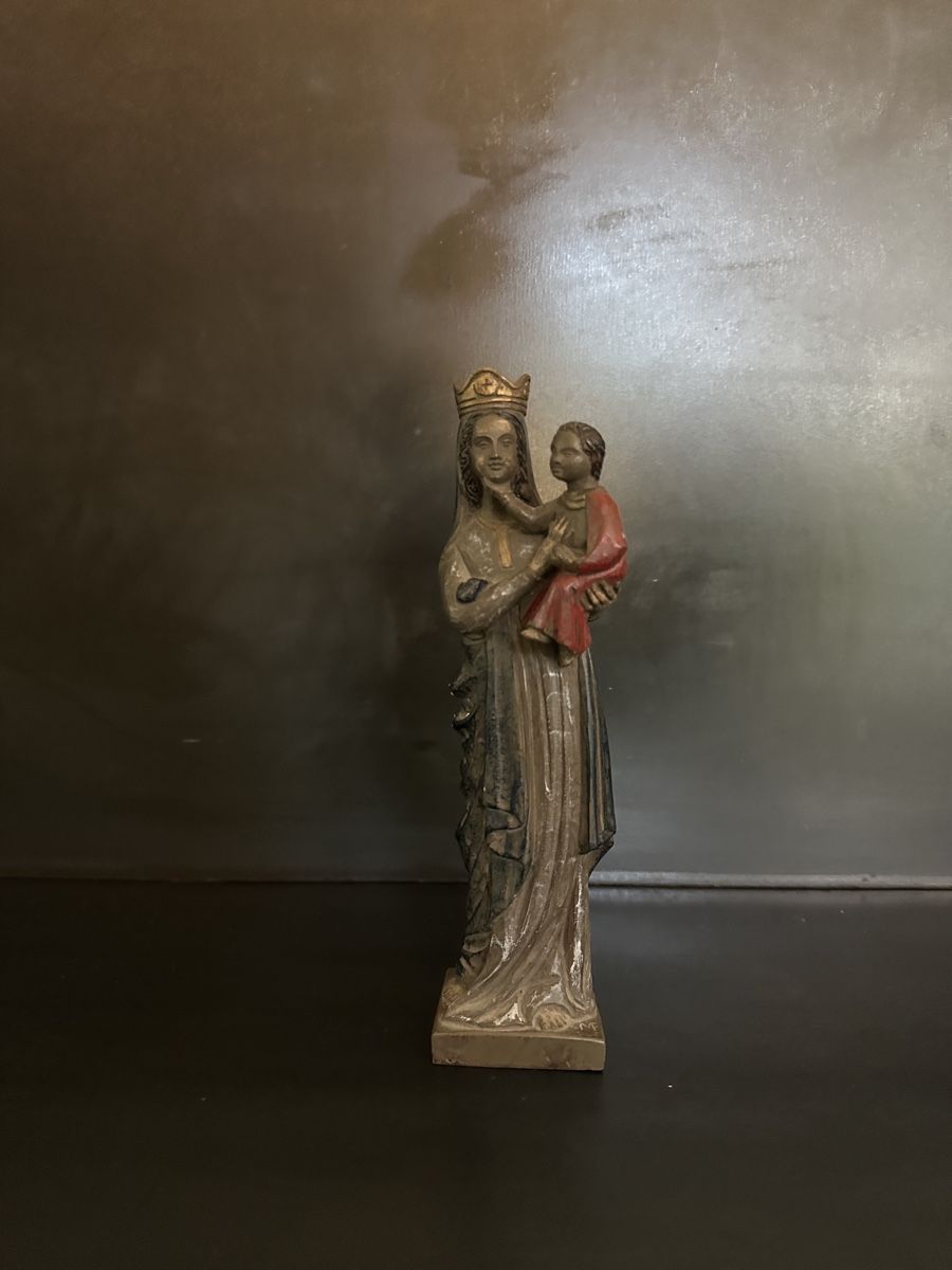Figuren: Madonna mit Kind Holzfigur  – Gebraucht aus Windisch von nin_rtk7 1