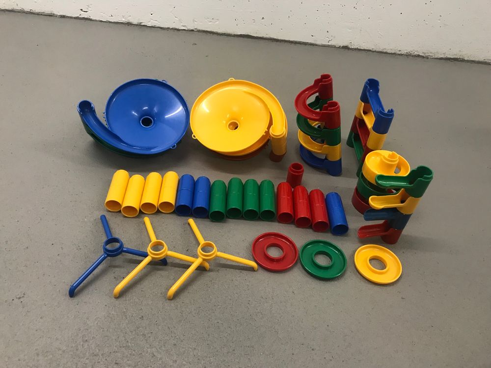 Ab 3 Jahre Kugelbahn aus Plastik Kinder Spielzeug Murmelbahn | Kaufen