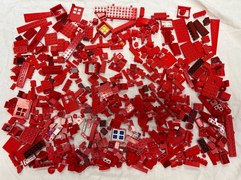 Lego Teile Rot 580g | Kaufen auf Ricardo