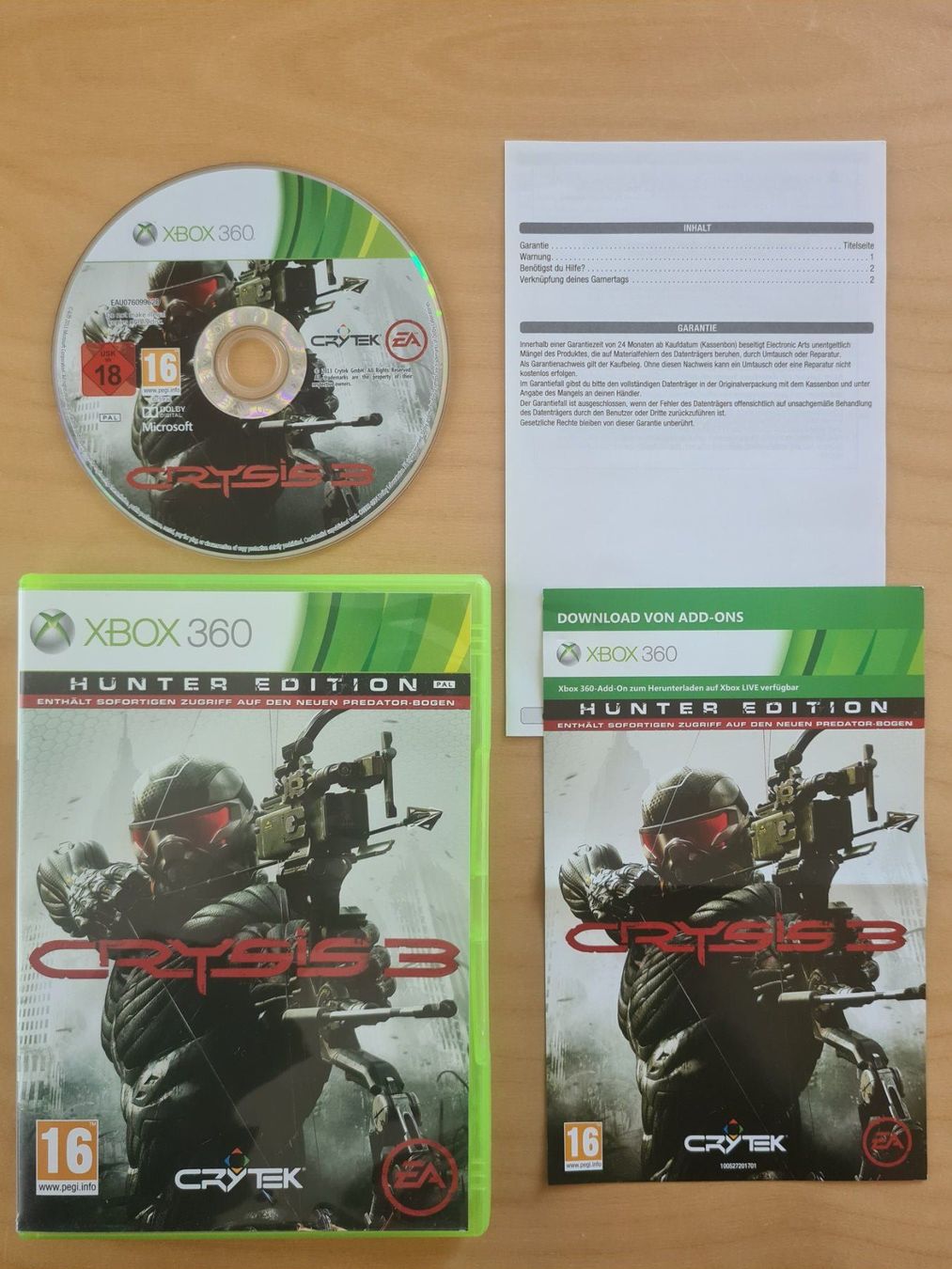 Giochi: Crysis 3 (Xbox 360) – Usato da Oberwil BL venduto da Spieltopia