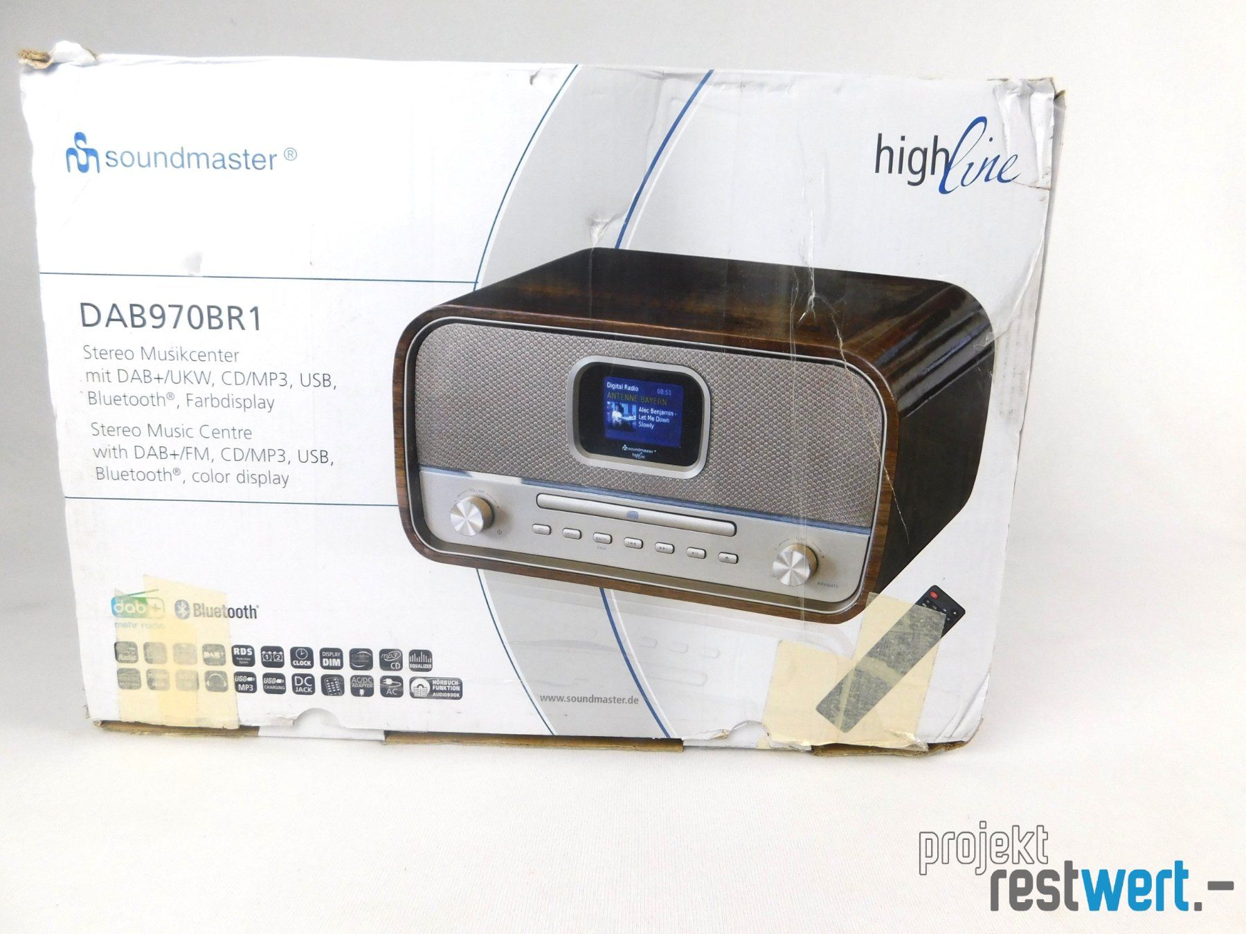 Radio: DAB970BR Radio von SOUNDMASTER – Usato da Bülach venduto da restwert_buelach 5