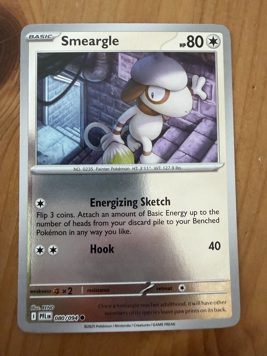Pokémon Sammelbilder & Trading cards: Smeargle (PFL080) – Neu (gemäss Beschreibung) aus Vevey von Matx