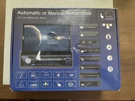 Autoradio écran tactile 7 rétractable NEUF