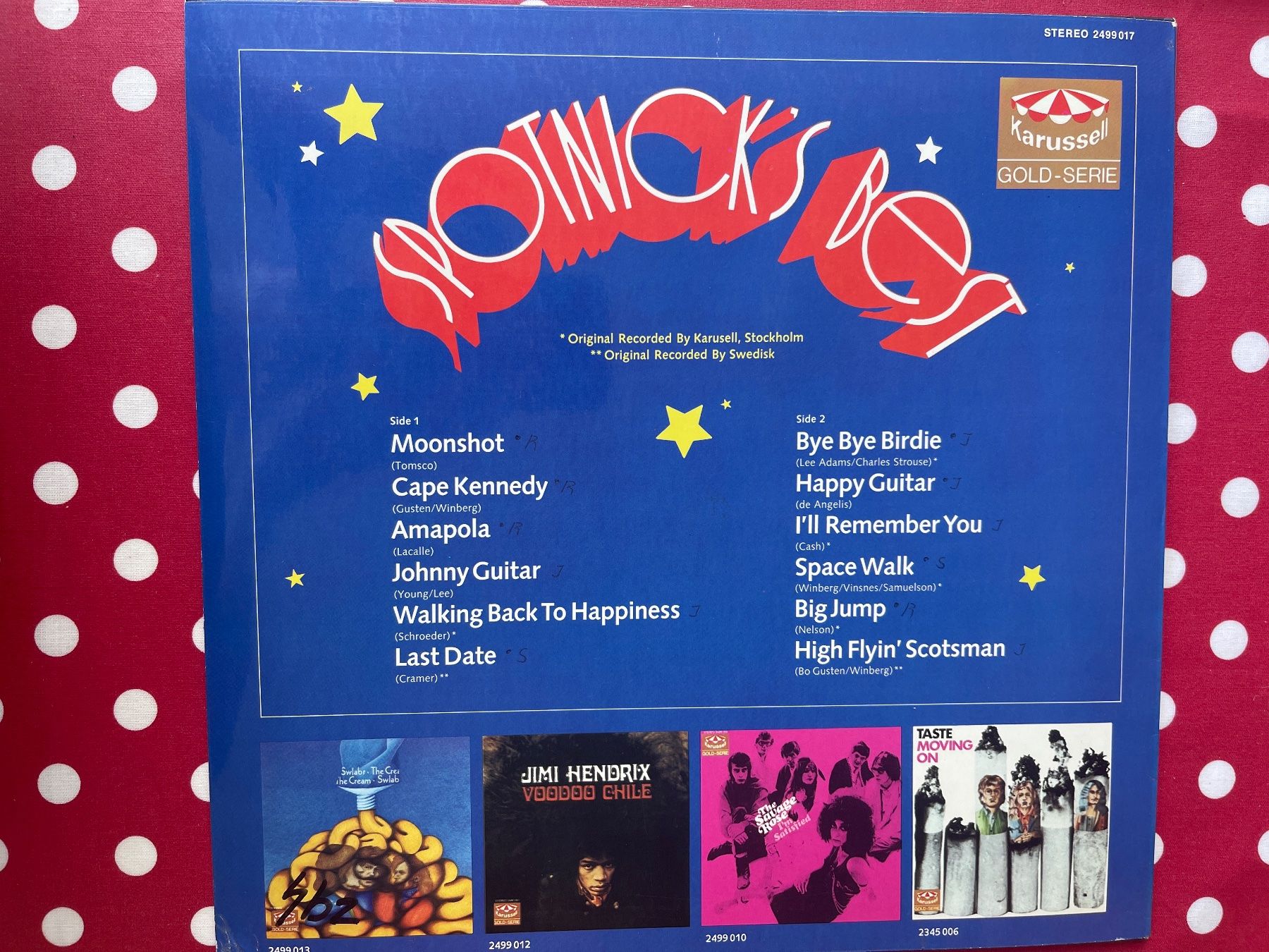 Vinyles: A491/The Spotnicks-Spotnicks – D'occasion à Frutigen par Philippe_jsp 1