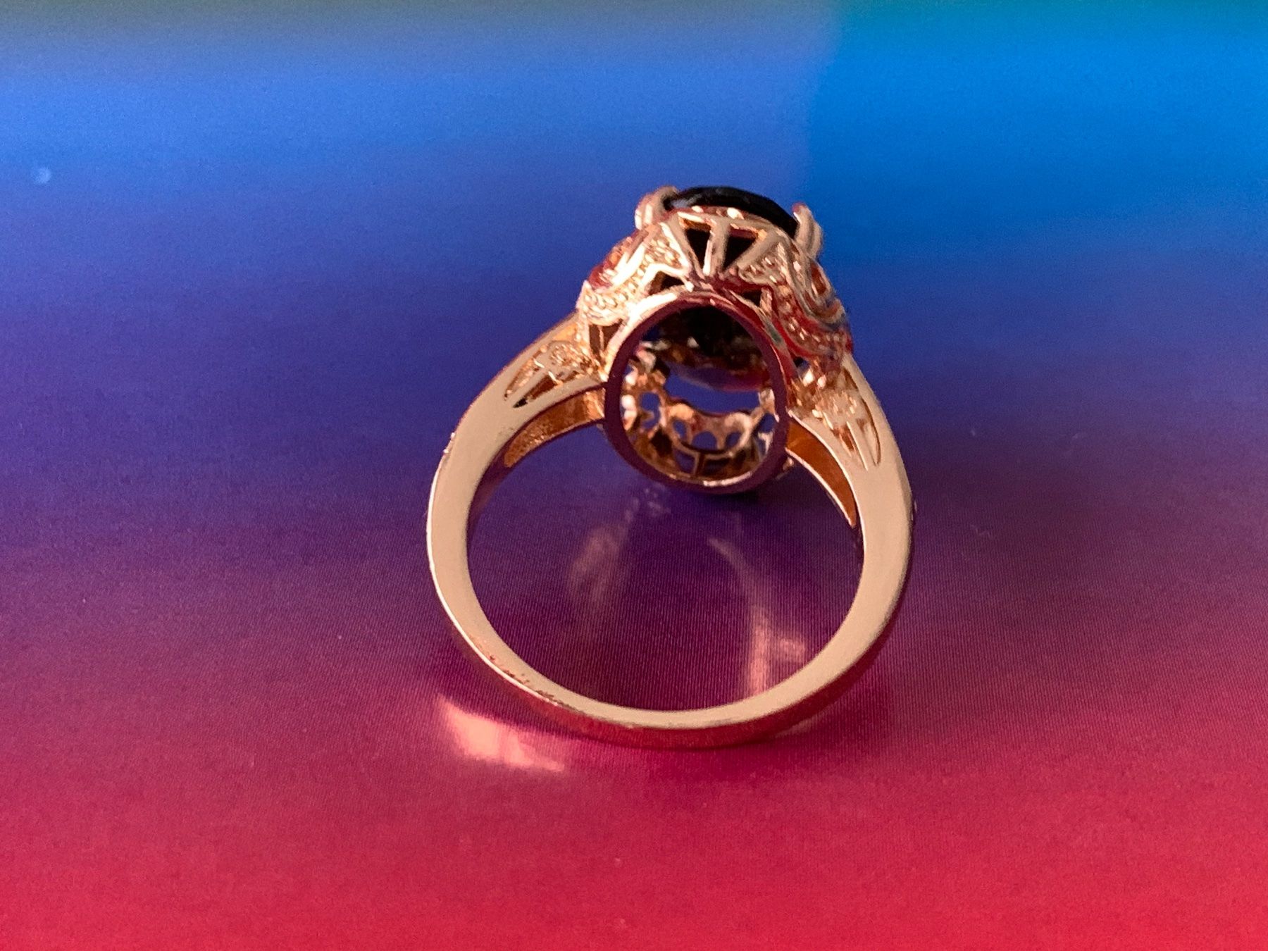 Ringe: Fingerring vergoldet Queen  55 – Gebraucht aus Dittingen von Bijoubelle 4