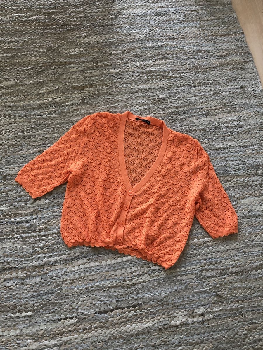 Zara Giacche: Zara Cardigan Strickjacke, orange, Grösse S. – Nuovo (secondo la descrizione) da Dübendorf venduto da mar_s66c 4