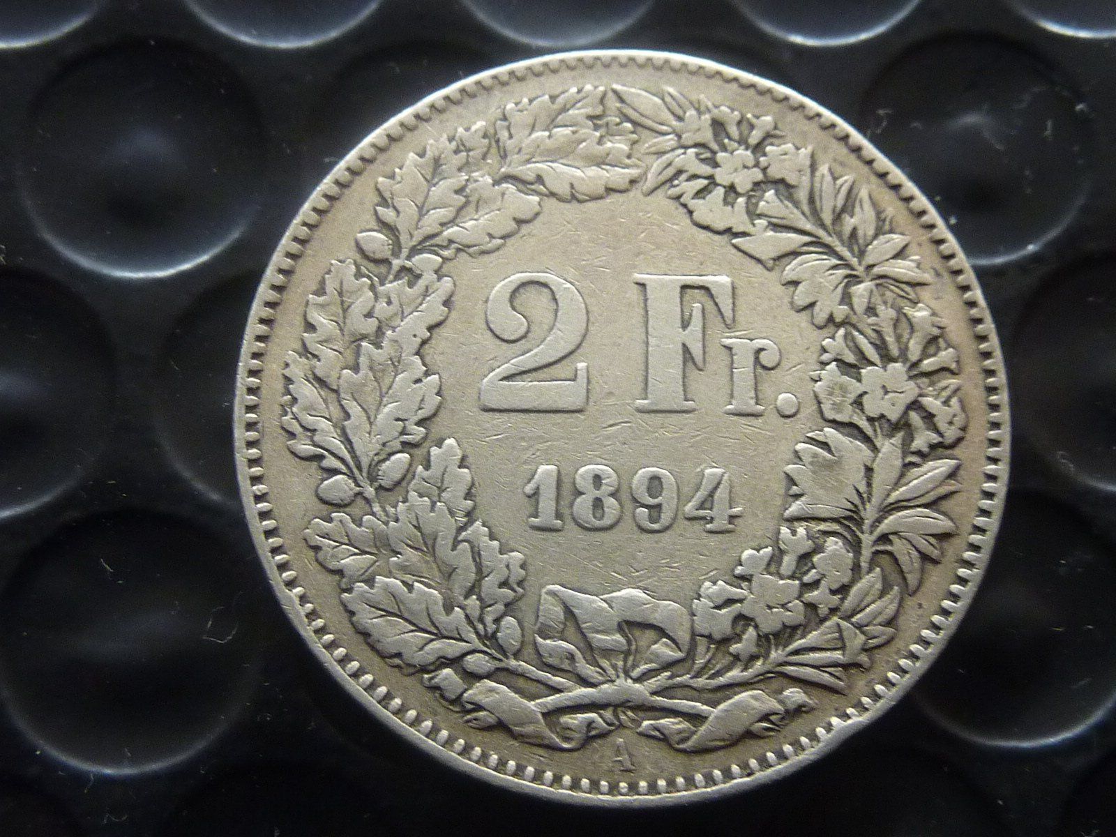 Tutti le monete: Schöne Silber 2 Fr. 1894 – Usato da Seon venduto da aee_7gpz 3