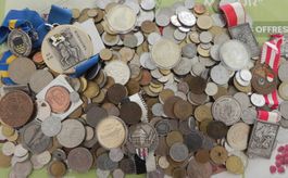 Riesige Münzensammlung insgesamt über 5 Kilo