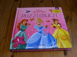 Disney Prinzessin Puzzlebuch XXL mit 4 stabilen Puzzles