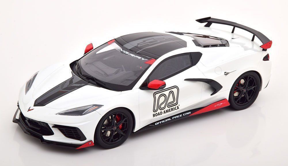 Chevrolet Modellautos: CORVETTE C8 OFFICIAL PACE CAR 1:18 GT – Neu und originalverpackt aus Suhr von Moebelsiralfred