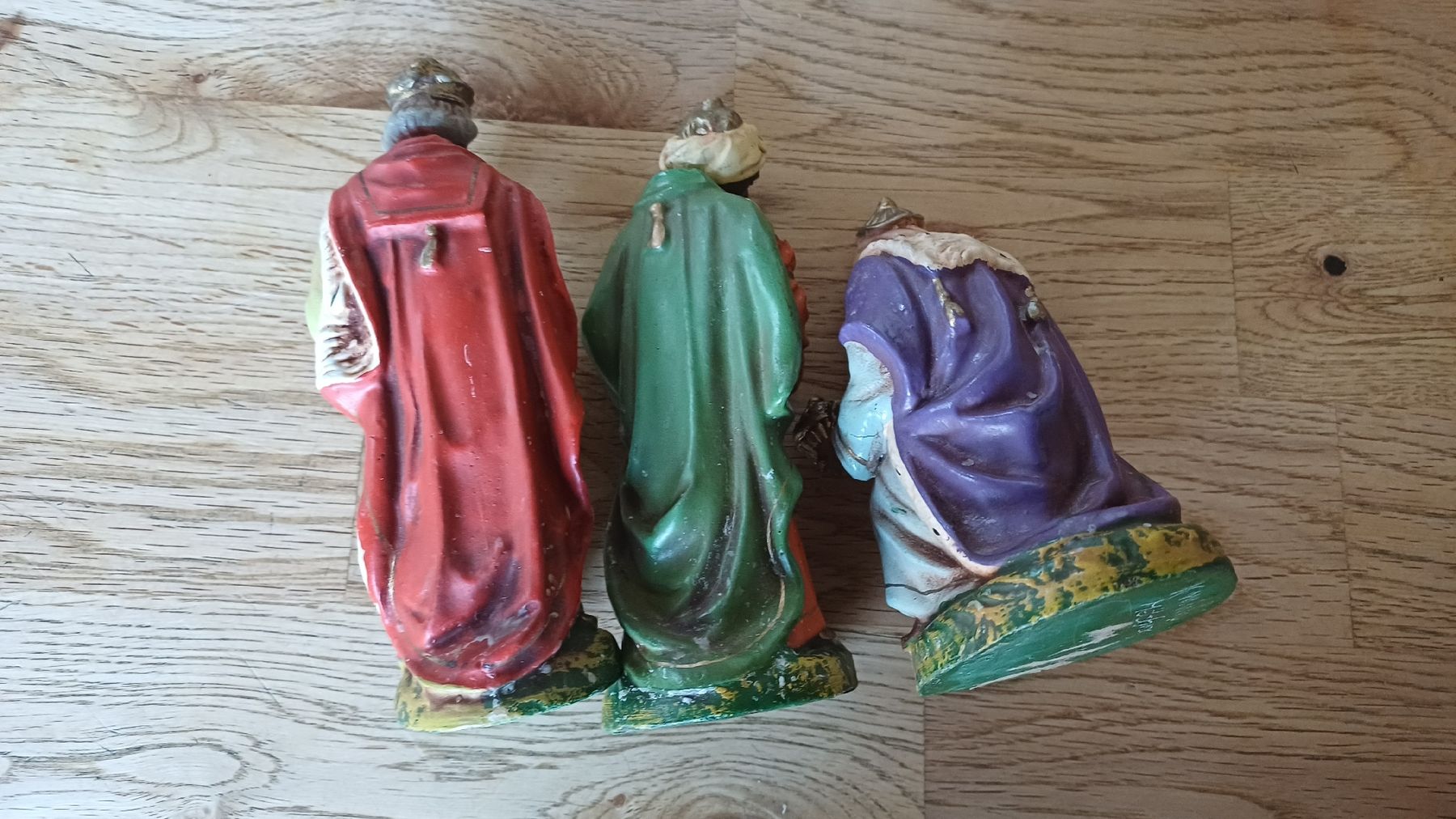 Statuette: 3 Antike Krippenfiguren  – Usato da Flawil venduto da Naphtali 2