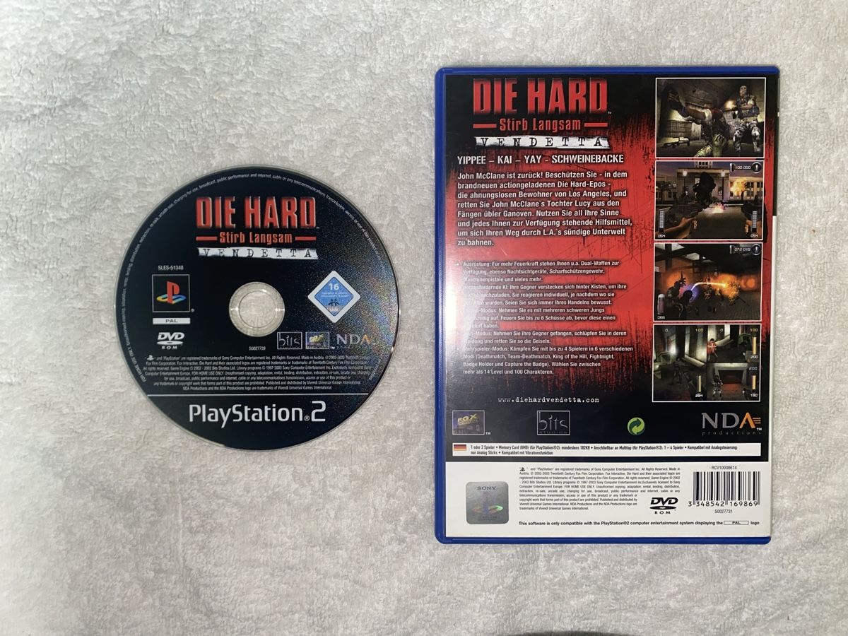 Sony Giochi: Die Hard: Vendetta PS2 – Usato da Reichenbach i. K. venduto da Daniel840 1
