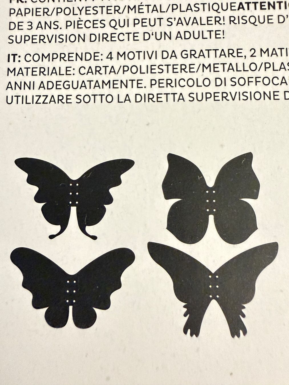 Kit bricolage: Kratzmotiv Schmetterling Kratzbild Set neu – Nuovo e nell'imballaggio originale da Teufen AR venduto da Maleaa 3