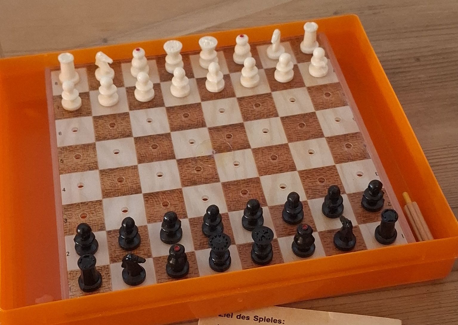 Spiele: Retro Schachspiel – Gebraucht aus Buochs von regenbogen7365 1