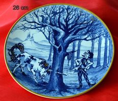 Meissen Porzellan Wandteller 26 cm
