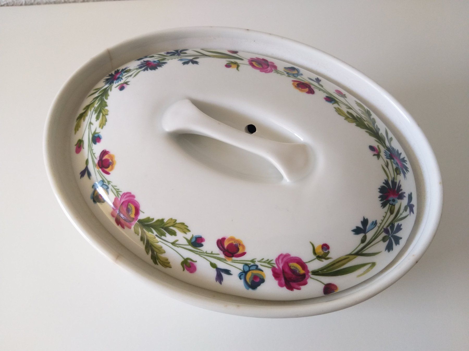Teglie da forno: PORCELAINE DE PARIS Terrine – Usato da Cossonay-Ville venduto da Les_1001_perles 4