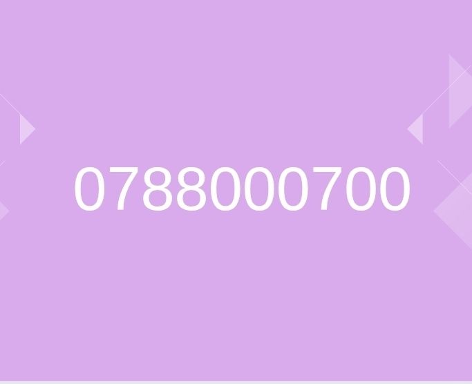 Carte prepagate: VIP Nummer 0788000700 – Nuovo e nell'imballaggio originale da Abtwil SG venduto da Mr.Salee