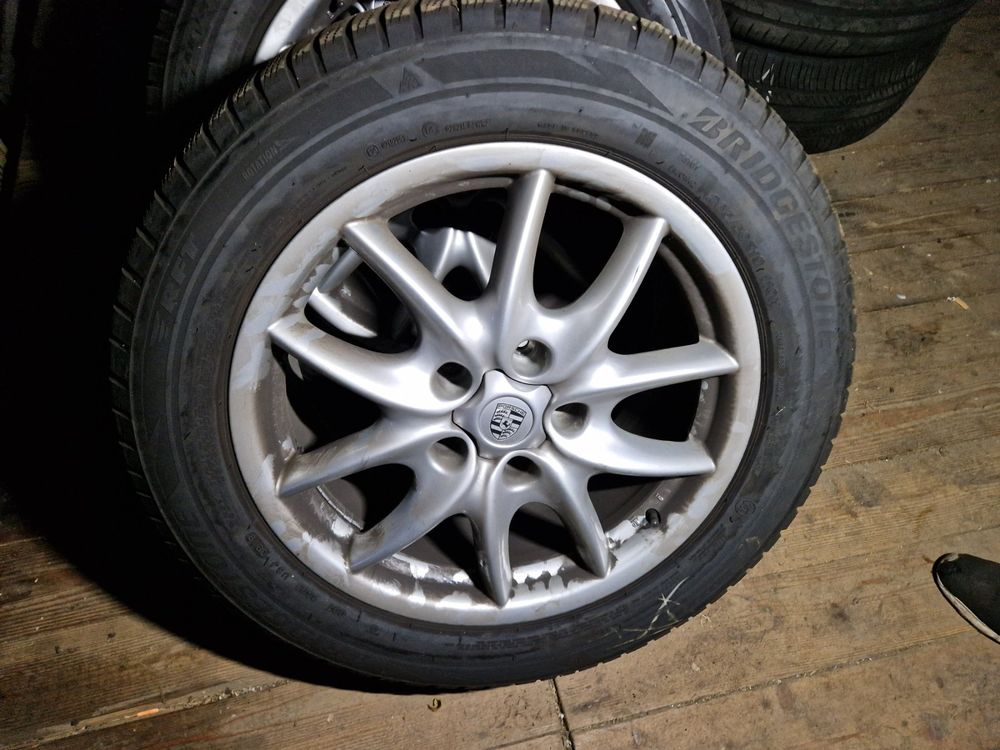 Porsche Felgen + Winterpneu Bridgestone 265/50 R19 | Kaufen auf Ricardo