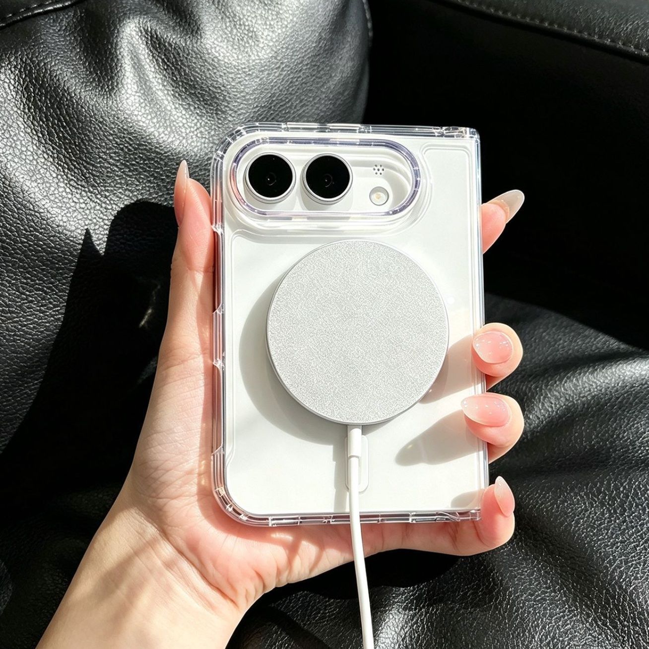 Samsung Cover & Protezioni schermo: iPhone DUO - coque transparent antichoc magsafe – Nuovo e nell'imballaggio originale da Morges venduto da DigiAC 1