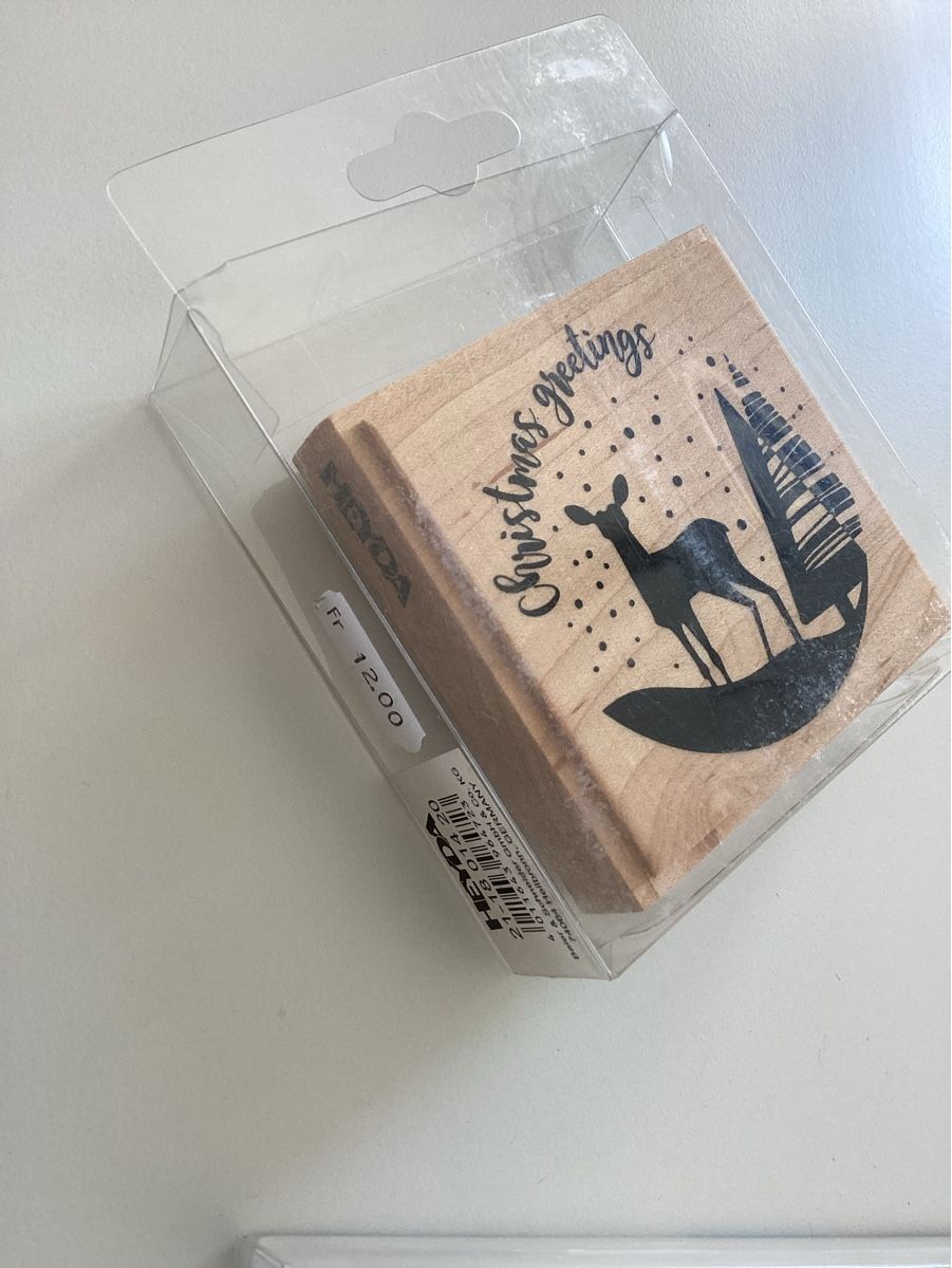 Bastelsets: Stempelset und Stanzer – Neu und originalverpackt aus Schüpfheim von W010 6
