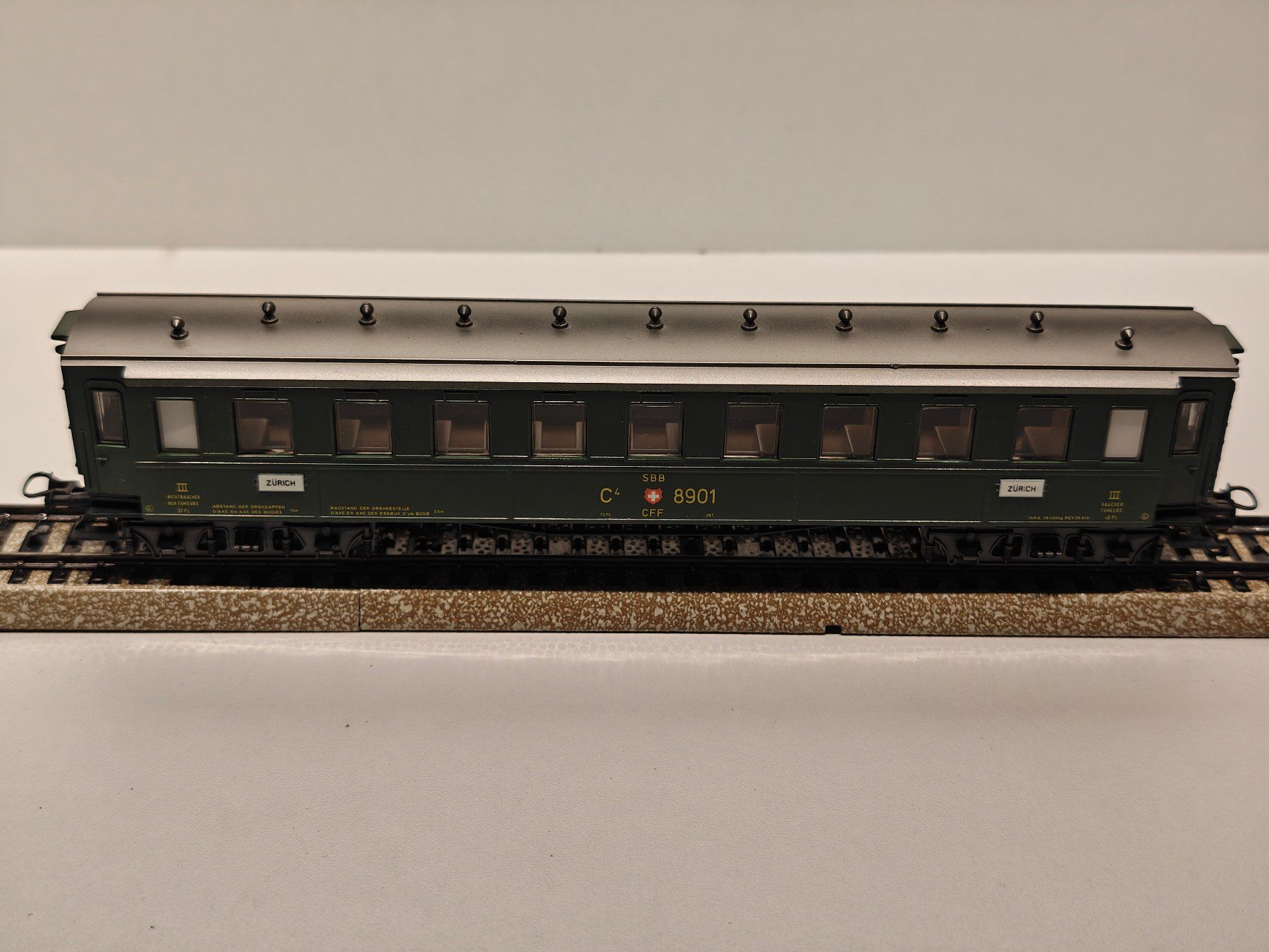 Märklin Modellini di ferrovie: Märklin 4138 + 4146 Wagen – Usato da Braunau venduto da Homersimpson 6