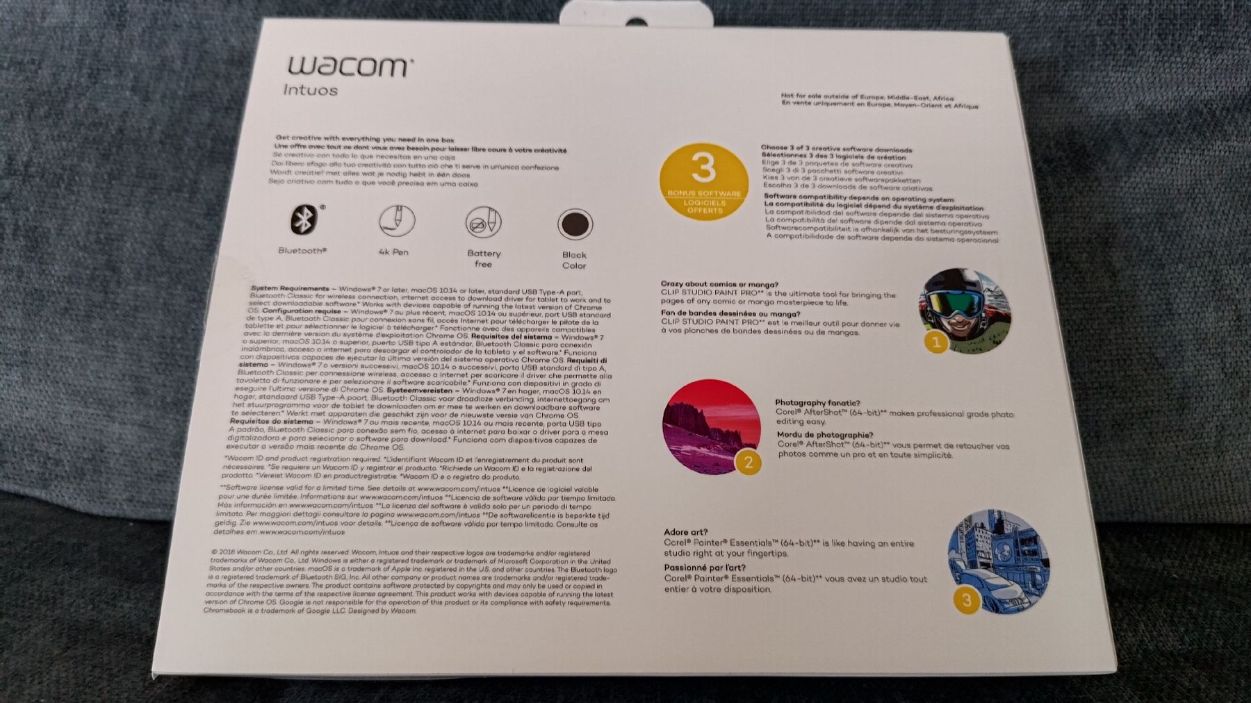 Wacom Tablet PC: Wacom Intuos S BT – Usato da Wigoltingen venduto da GurkeAufBrot 2