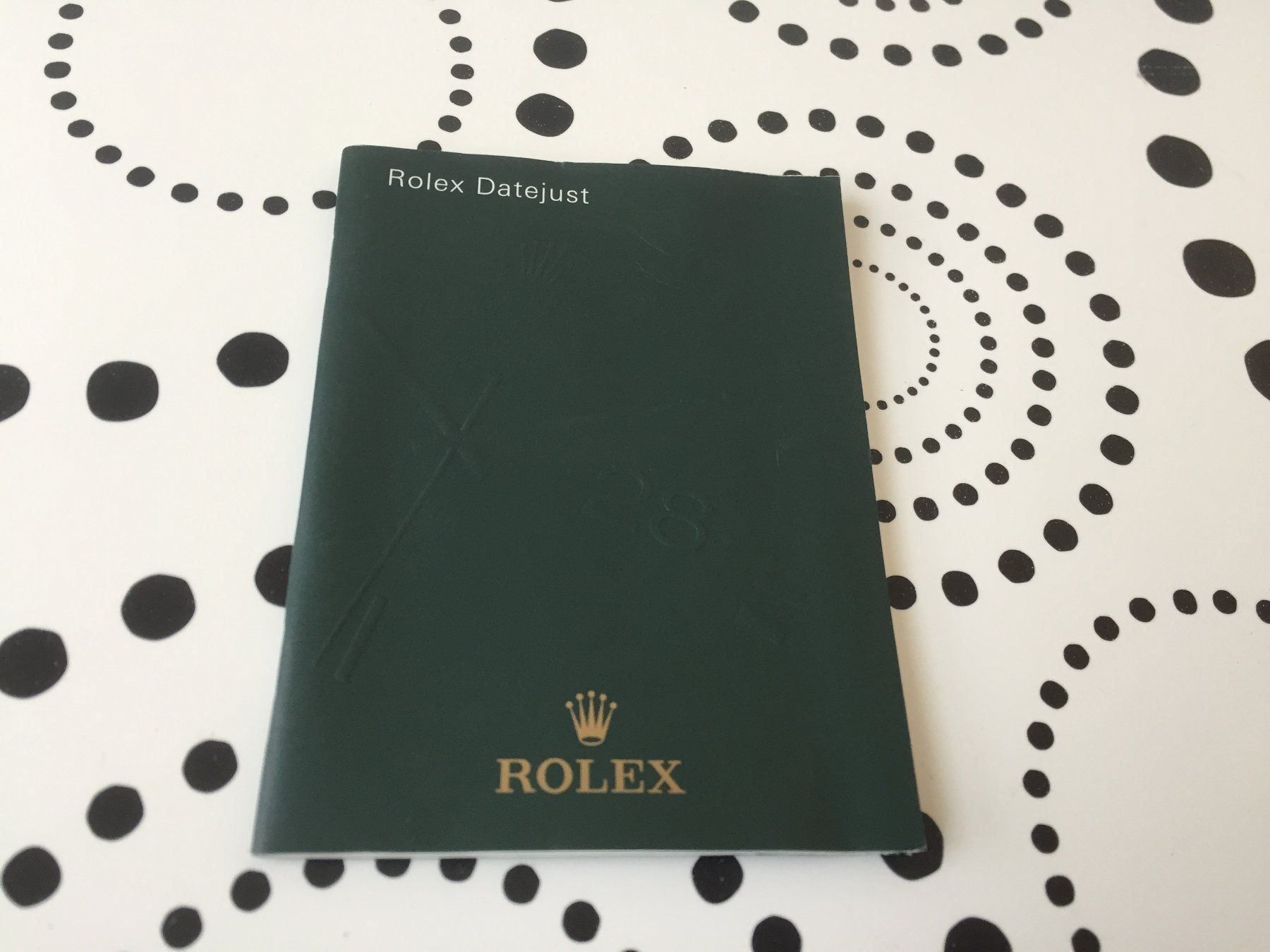 Documenti: ROLEX DATEJUST - OPERATING INSTRUCTIONS - MANUEL IT 2005 !!! – Usato da Epalinges venduto da dream-watch