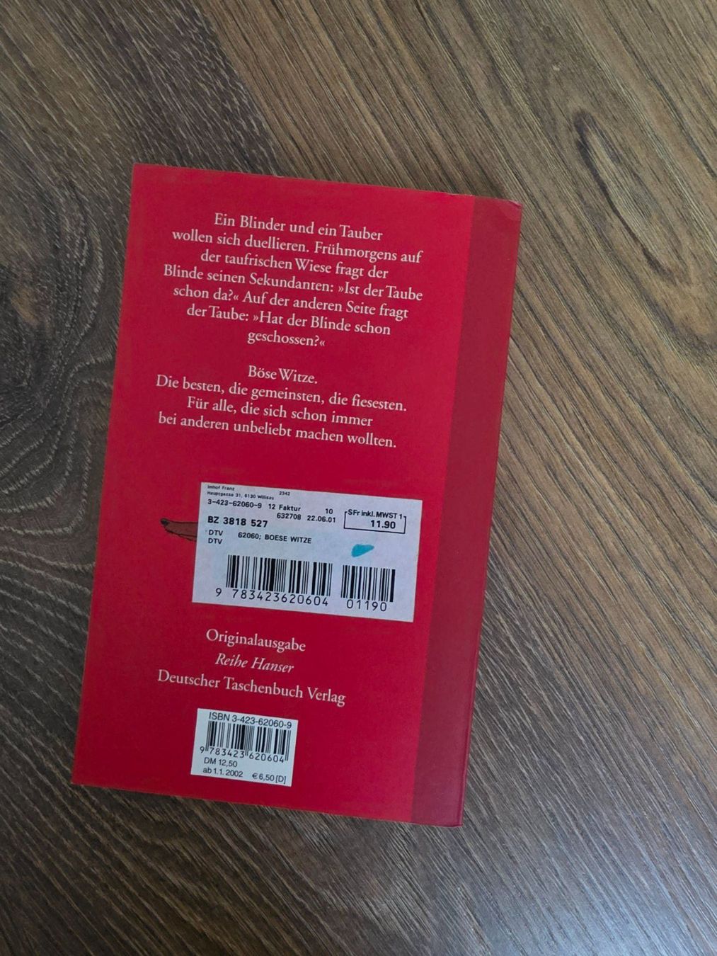 Livres: Böse Witze – D'occasion à Nebikon par Japostyle_2 1