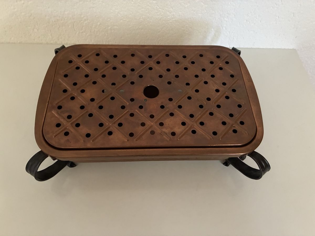 Küchengeräte: Kupferfarbene Chafing Dish – Gebraucht aus Burgdorf von Calvia