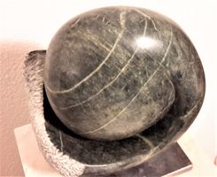Monika Krähenbühl-Reichmuth 1947-2018 - SPECKSTEIN-SKULPTUR