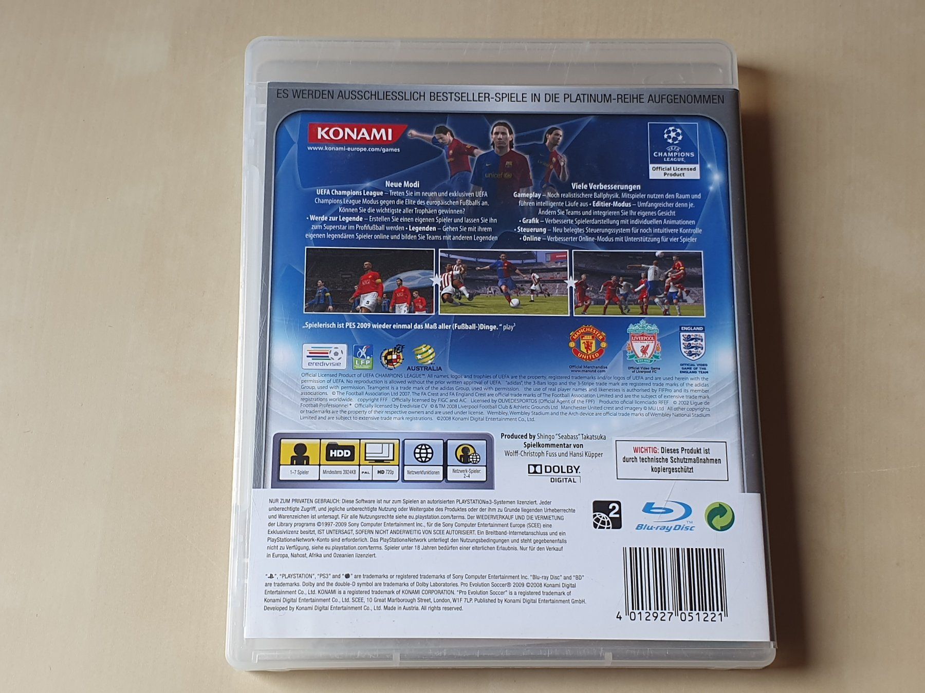 Sony Giochi: Pro Evolution Soccer 2009 PES – Usato da Stansstad venduto da collectorsshop 1