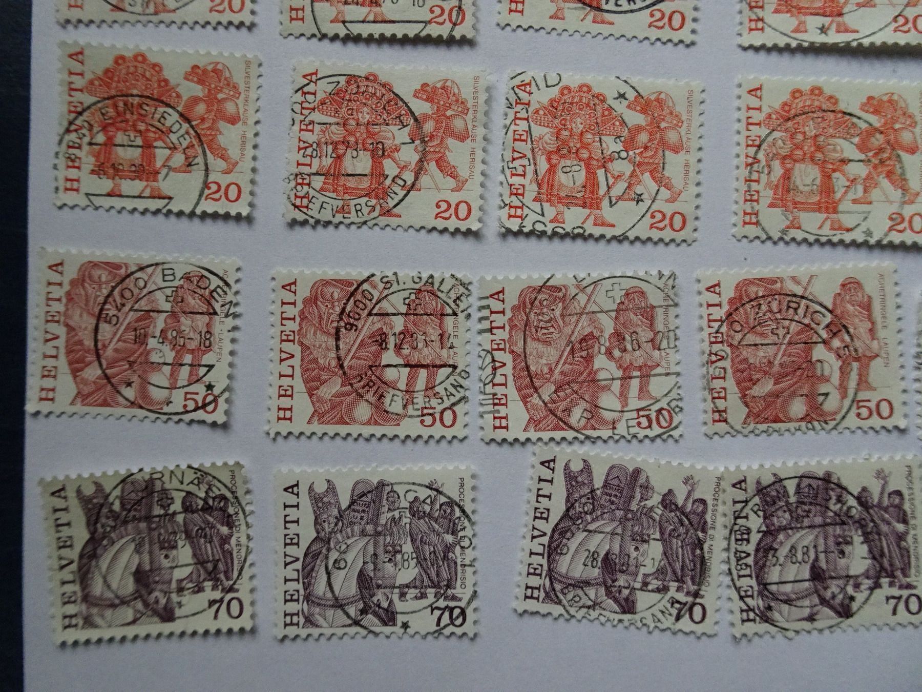 Tutti i francobolli: Vollstempel – Usato da Aadorf venduto da Chnorli-Furz 5
