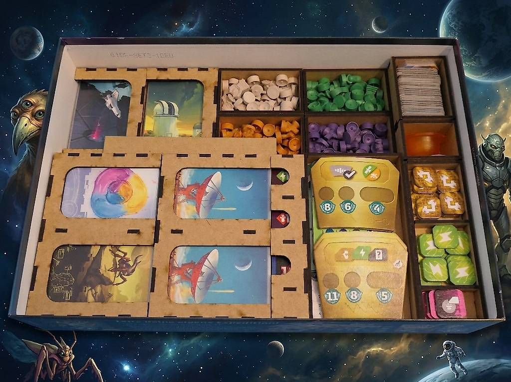 Jeux: Brettspiel Insert - SETI – Neuf avec emballage d'origine à Brunnen par ronnyvorbrodt