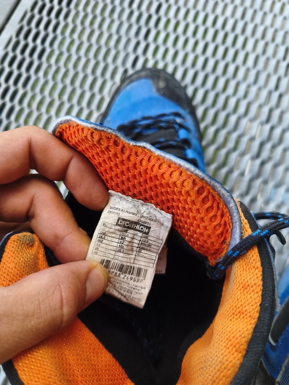 Decathlon Scarpe da uomo: Wanderschuhe Simond Alpinism Blue 45 – Usato da Zürich venduto da lar_2mzg 2