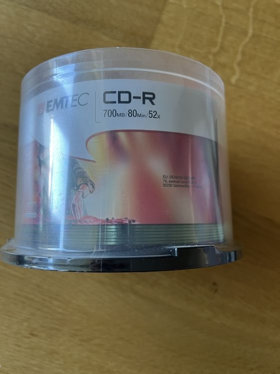 CD-Rom 50 Stück 700 MB / 80 Min. / 52x (Neu und originalverpackt) in ...