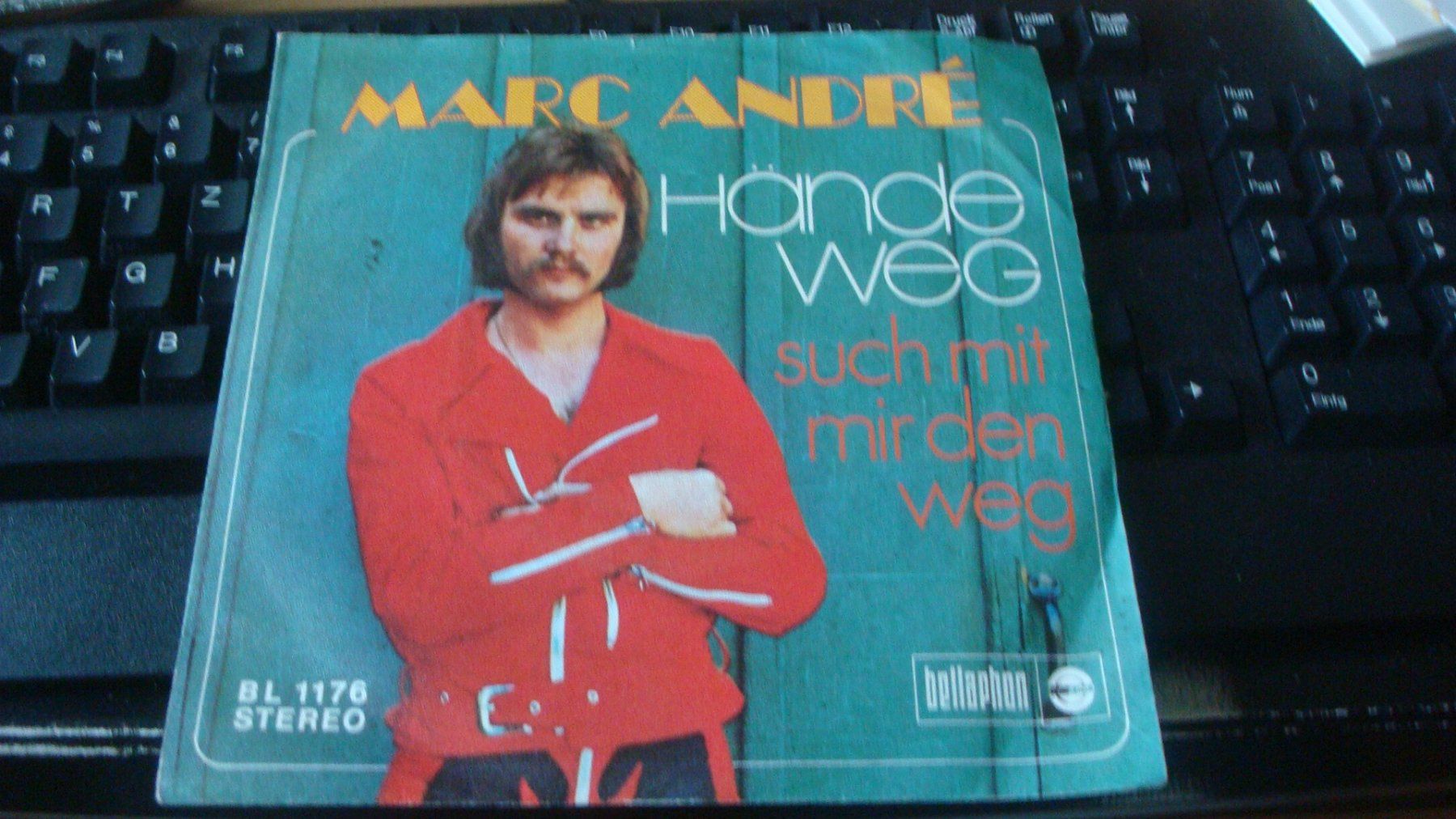 Dischi in vinile: Marc Andrè Singel "Hände weg / such mit mir den Weg – Usato da Münchenstein venduto da Pesci6