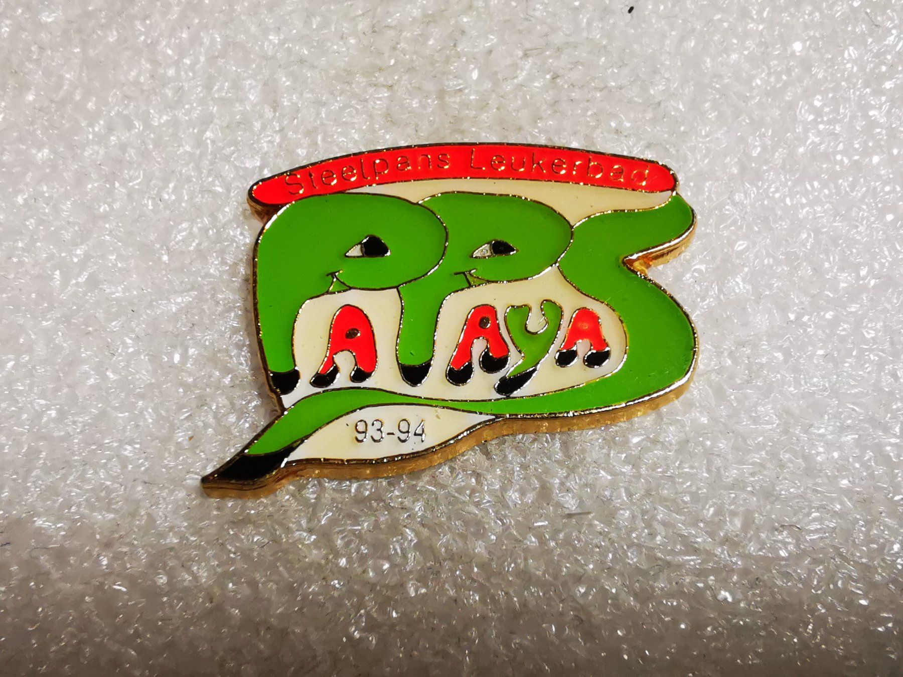 Placchette & Badge: Ansteckpin 91: Papaya – Usato da Oppligen venduto da Pin-Fall-Shop