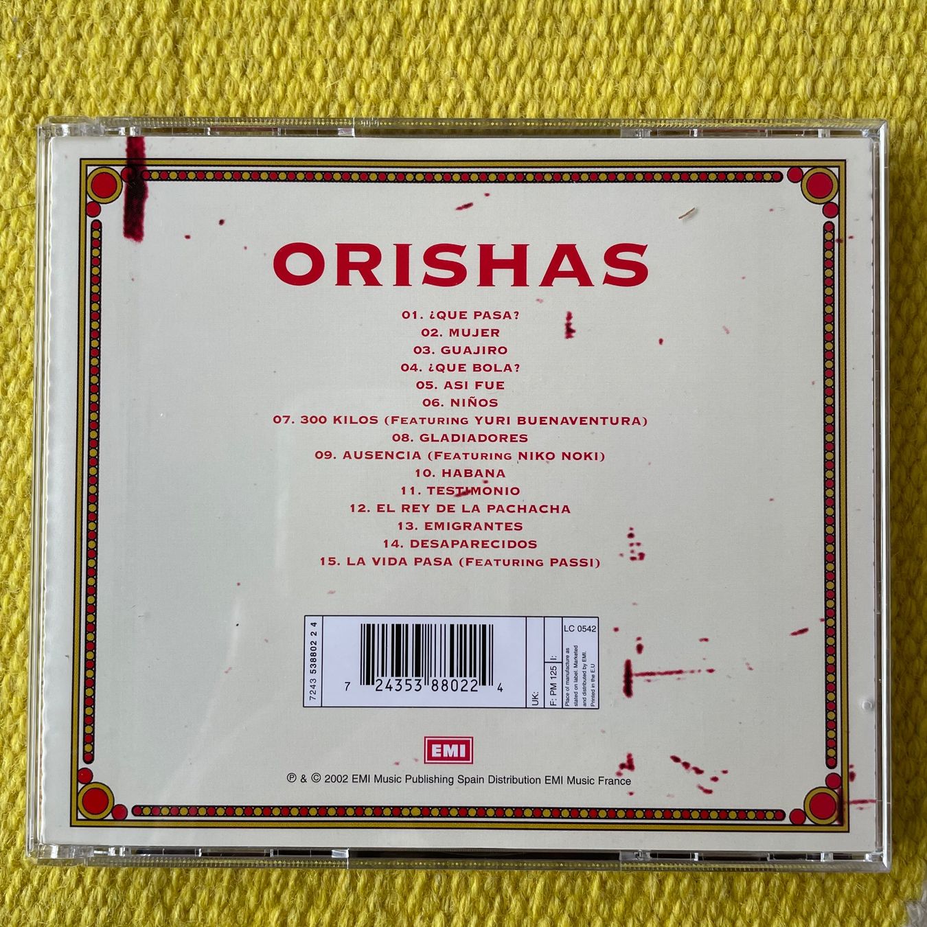 CDs: ORISHAS-EMIGRANTE – Gebraucht aus Rorschacherberg von CD-Roli 1