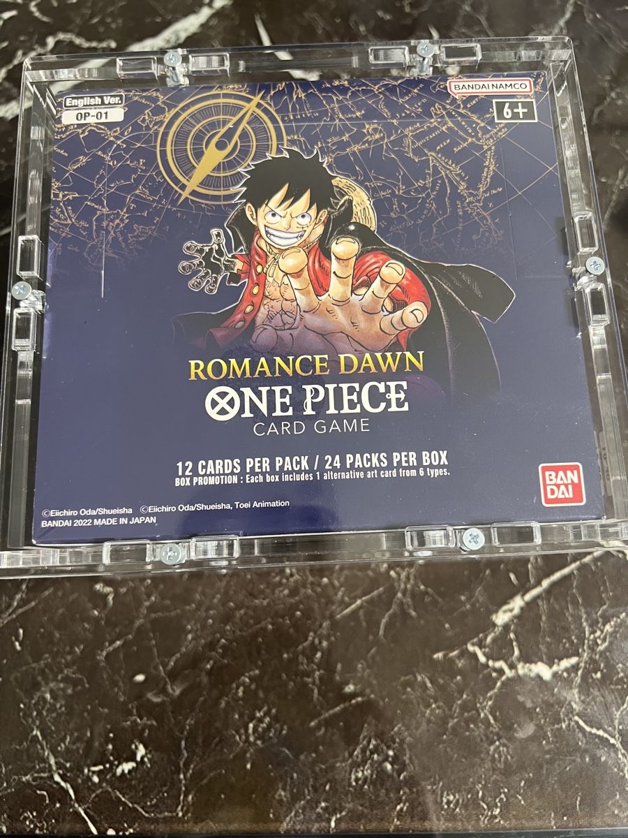Bandai Sammelbilder & Trading cards: OP01 Blue Bottom Sealed Display – Neu und originalverpackt aus Chur von Blackforce