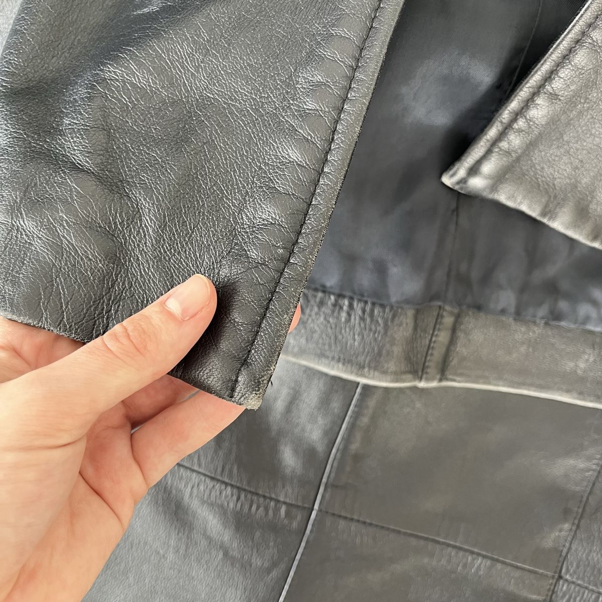 Mugler Cappotti: Mugler Leder Mantel – Usato da Zug venduto da saskia-chiara 6