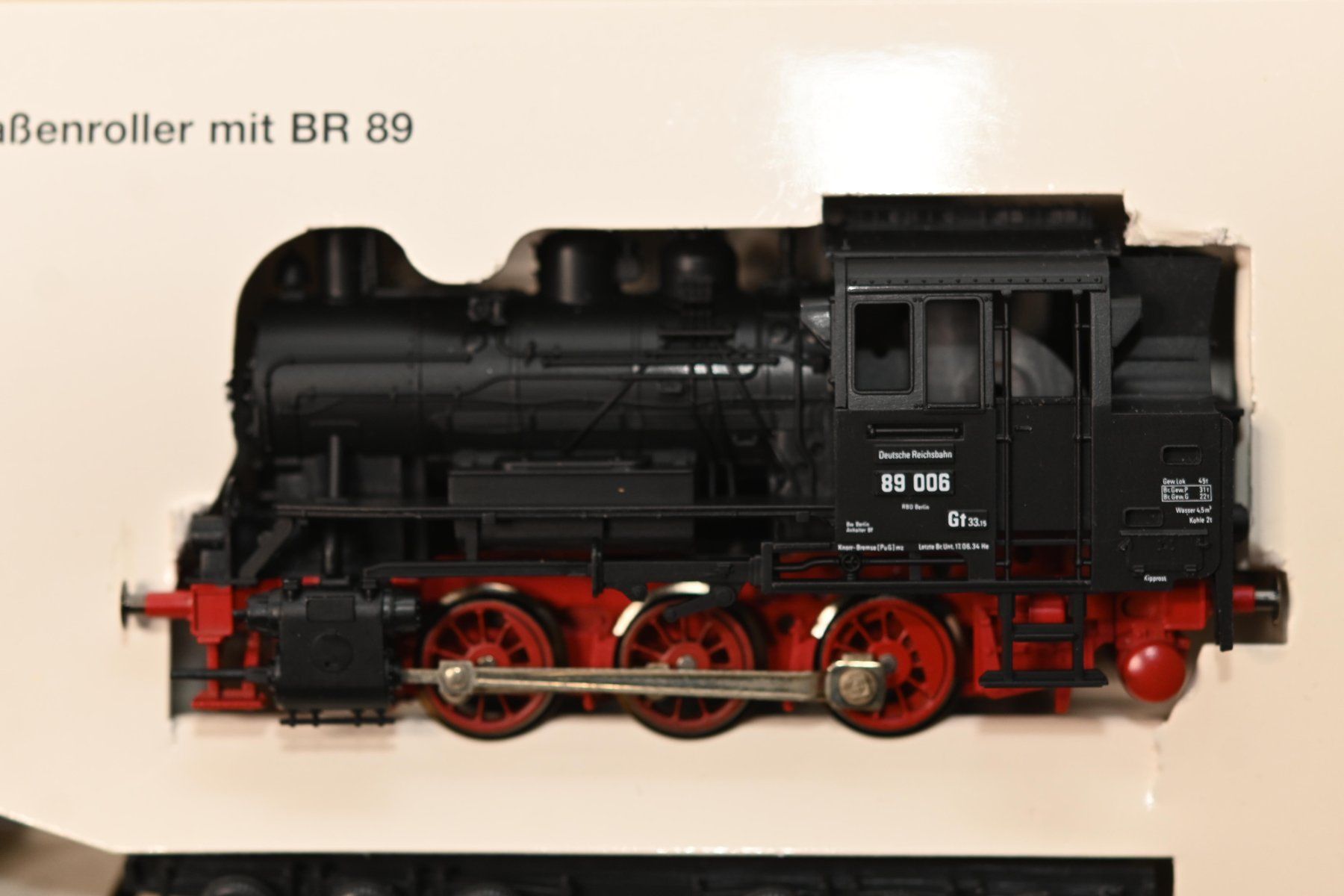 Fleischmann Modellini di ferrovie: DB Set Fleischmann HO/DC mit OVP , Lok ist ein Dummy mit OVP – Usato da Laupen ZH venduto da Zmoewe 3